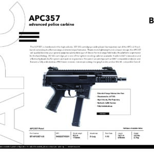 B&T APC357 SIG Pistol | APC Platform Chambered in the Powerful .357 SIG Cartridge