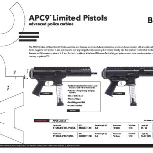 APC9 LIMITED 6.7” – PISTOL