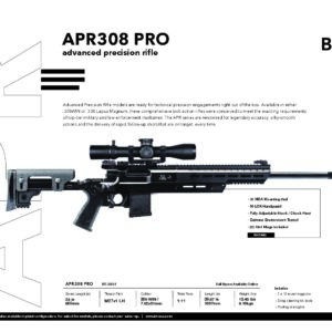 B&T APR308 PRO (Advanced Precision Rifle) .308 Sniper Rifle