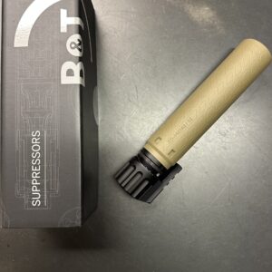 B&T MP9 / TP9 RBS Print-X Titanium Suppressor in Coyote Tan – SD-TP9/MP9-CT