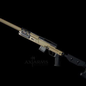 B&T SPR300 PRO, Coyote Tan Sniper Rifle with PRINT-X TI Suppressor.