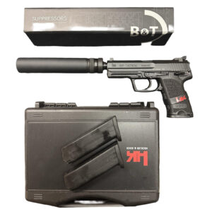 B&T / H&K USP9 SD TACTICAL Suppressed Pistol Package with B&T IMPULS IIA 9MM Suppressor (*Rare)