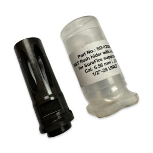 B&T Flash Hider SUREFIRE Interface – Rotex / SF – 5.56mm – 1/2×28 SD-123843