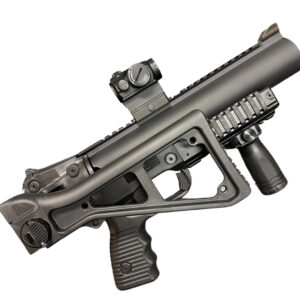 B&T GL06 Flare/Signal Device with stock & 37mm Barrel, Black Panels BT-31000-FP-LWR-BLK