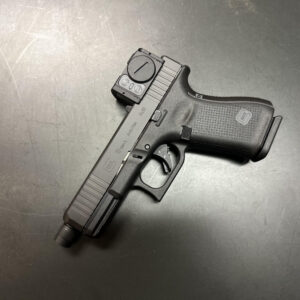 B&T Import GLOCK 19 Enhanced with ACRO P2, Slide Cut, Threaded Barrel, and repositioned sights