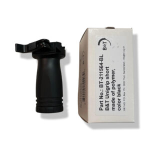 B&T Vertical Grip QD VFG Black with removable storage compartment