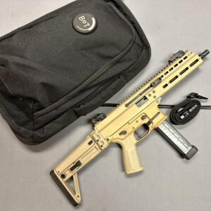 B&T APC9 LIMITED 8.9” SBR – Coyote Tan